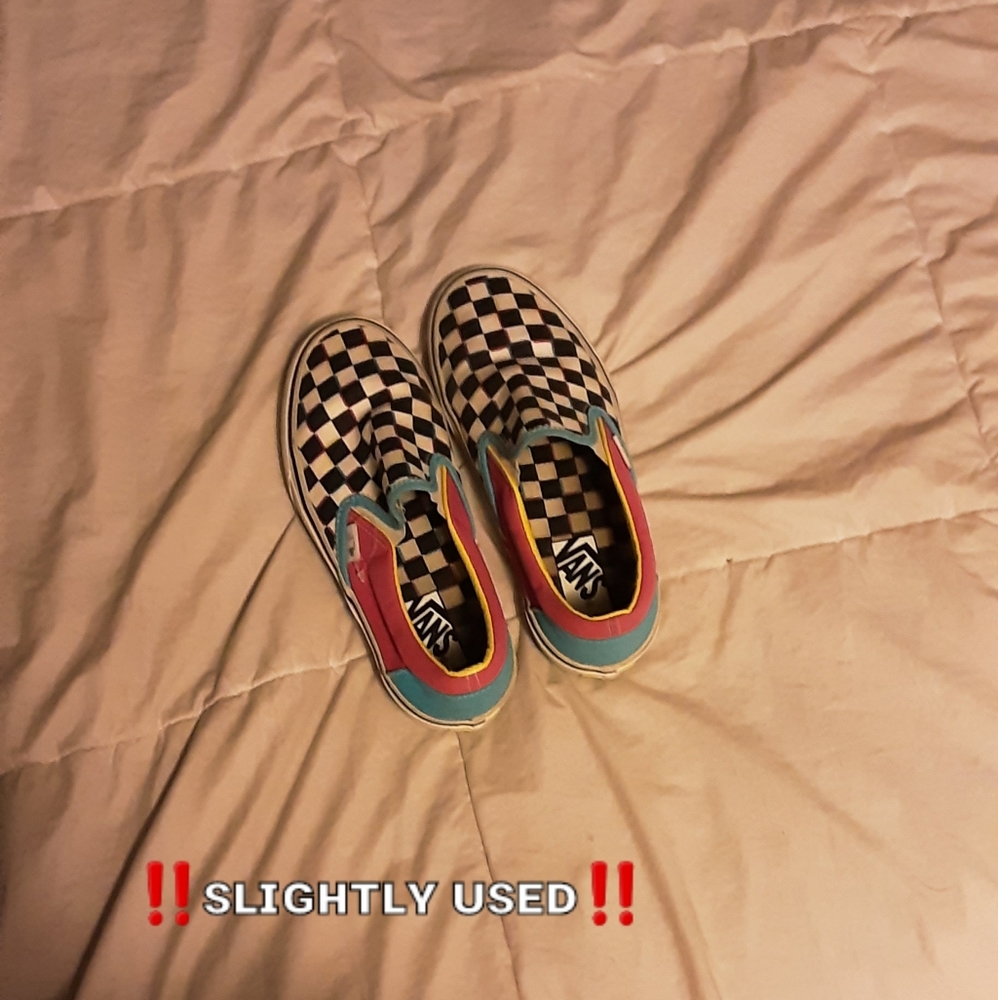 Slip-on colorful Vans